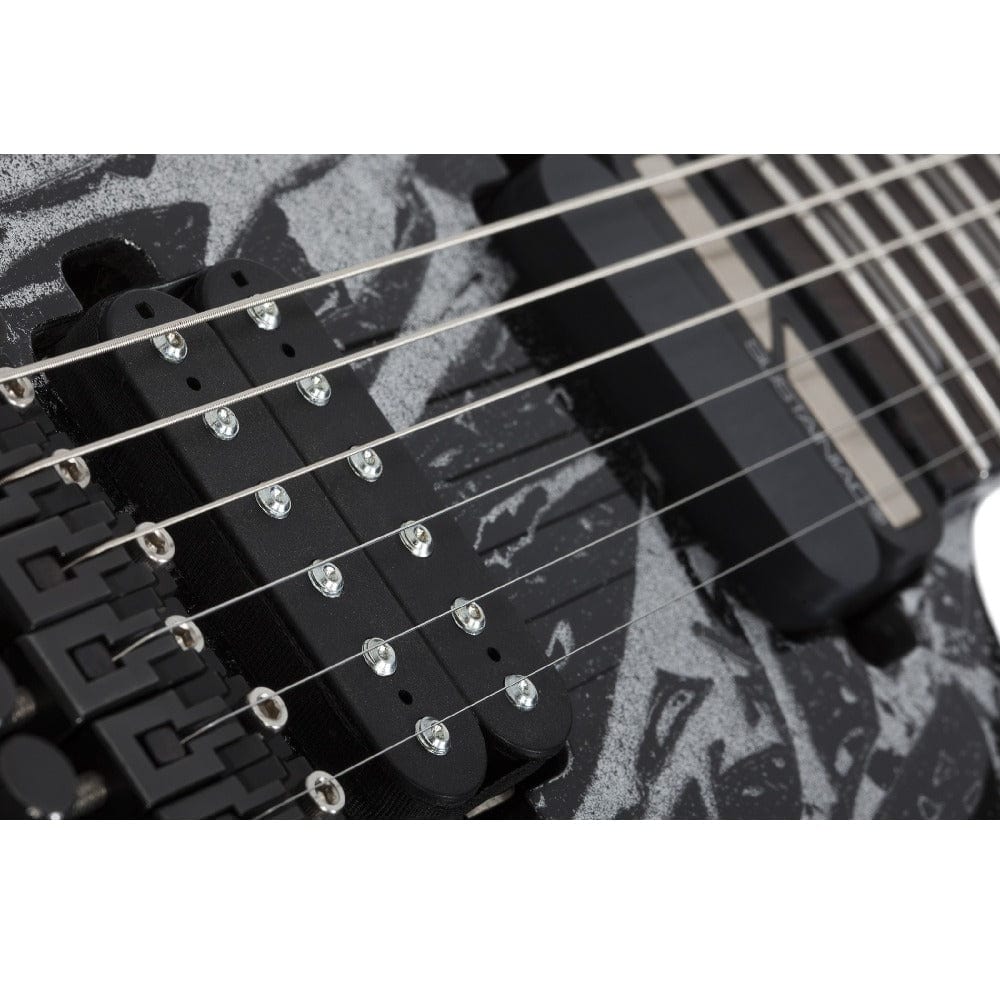 schecter electric guitars silver mountain schecter c-1 fr-s silver mountain 6 string electric guitar
