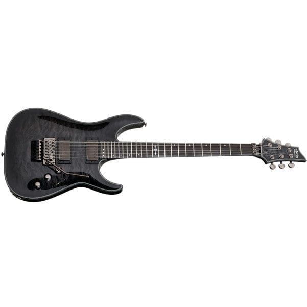 schecter electric guitars trans black burst schecter guitar research hellraiser hybrid c-1 fr electric guitar