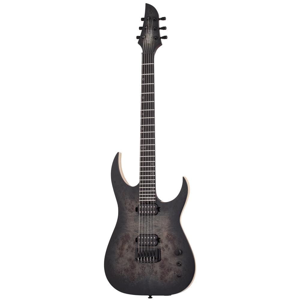 schecter electric guitars trans black burst schecter keith merrow km6 mkiii artist series electric guitar #color_trans-black-burst