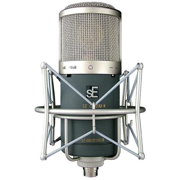 se electronics condenser microphones se electronics gemini ii dual valve condenser microphone