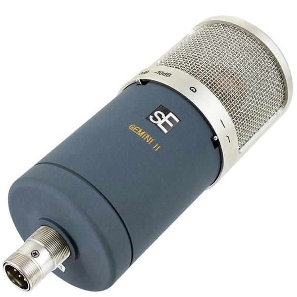 se electronics condenser microphones se electronics gemini ii dual valve condenser microphone