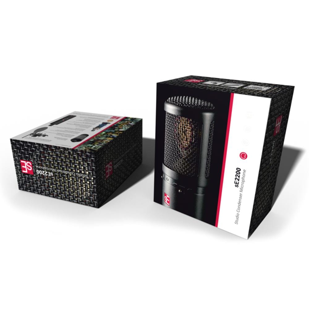se electronics condenser microphones se electronics se2200 large diaphragm condenser microphone