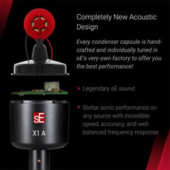 sE Electronics Condenser Microphones sE Electronics X1A Condenser Microphone - Cardoid