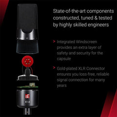 sE Electronics Condenser Microphones sE Electronics X1A Condenser Microphone - Cardoid