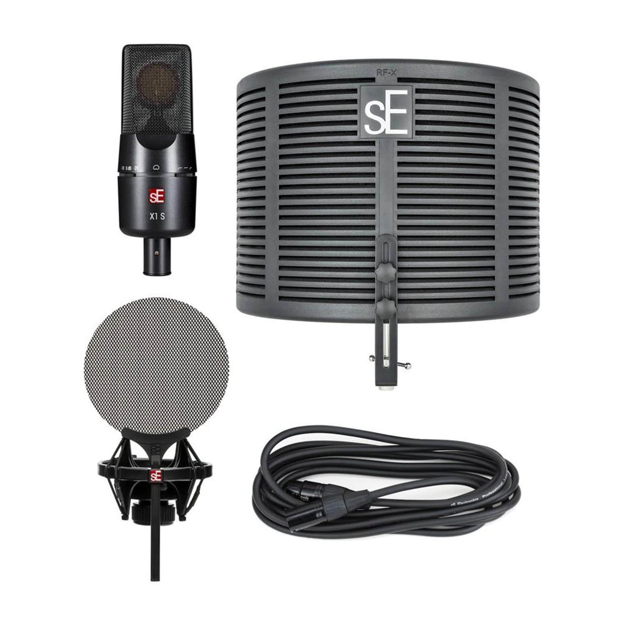 se electronics condenser microphones se electronics x1s studio bundle