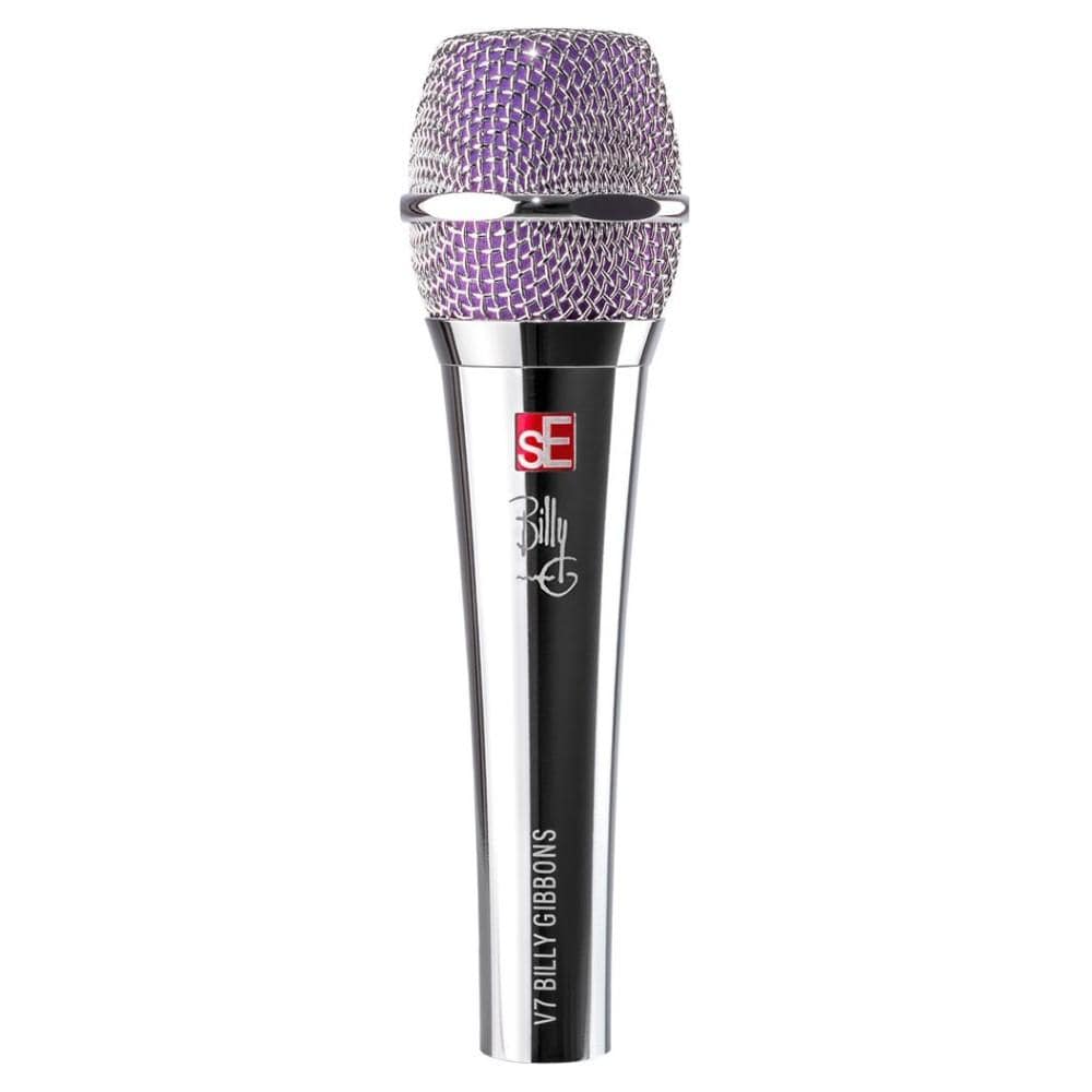 se electronics dynamic microphones se electronics v7 bfg billy gibbons signature series supercardioid dynamic handheld microphone