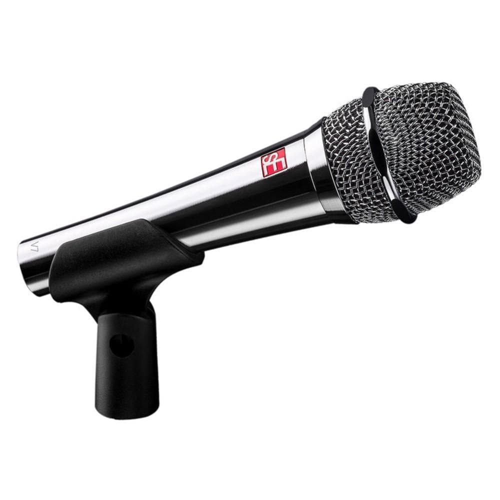 se electronics dynamic microphones se electronics v7 chrome supercardioid dynamic handheld microphone