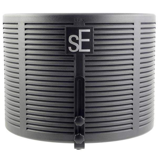 se electronics vocal booths black se electronics rf-x portable vocal booth reflection filter