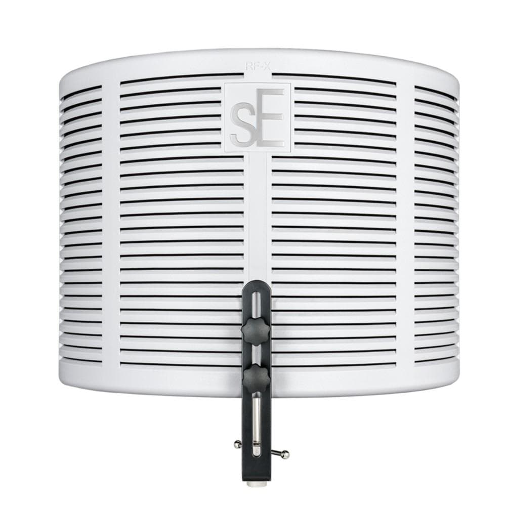 se electronics vocal booths white se electronics rf-x portable vocal booth reflection filter