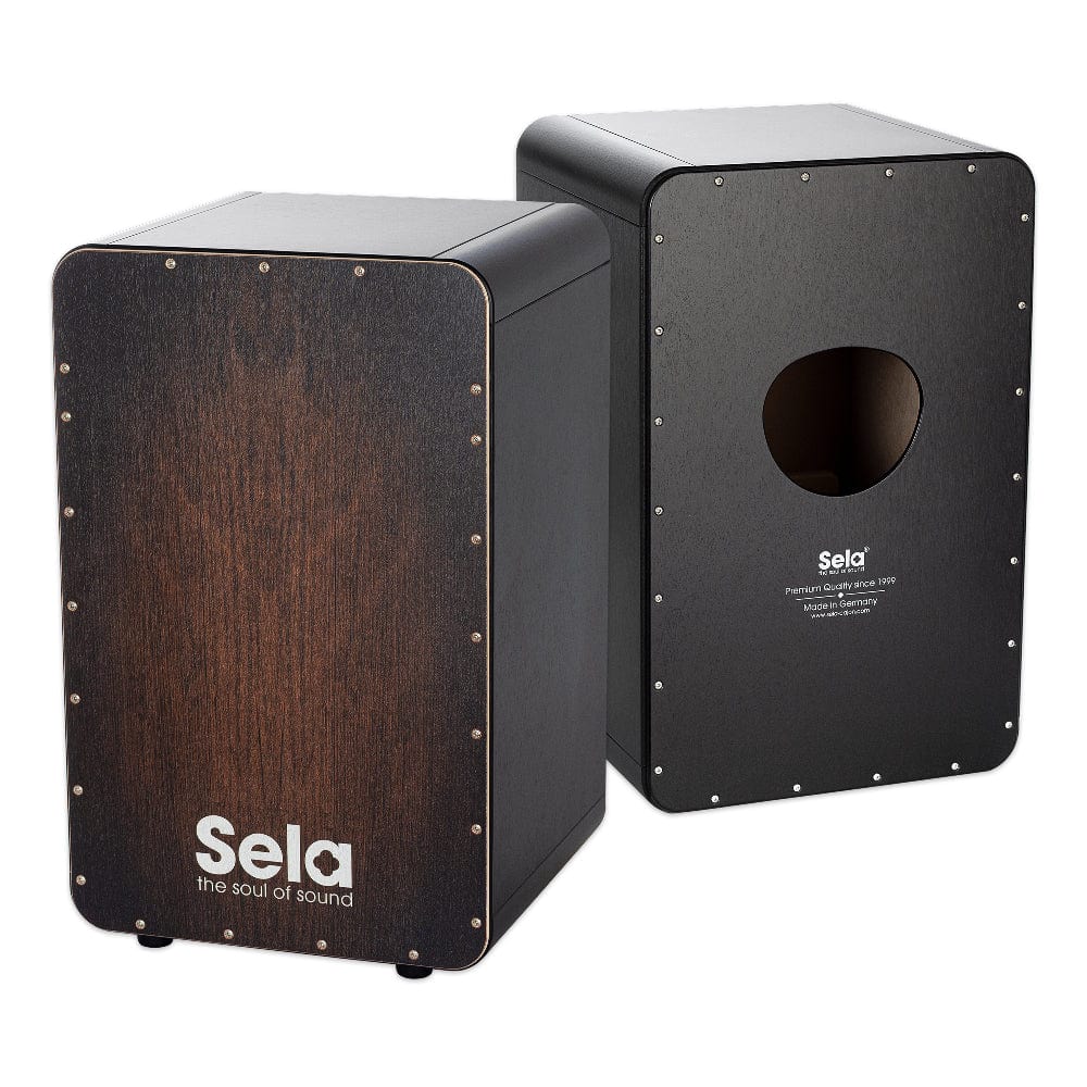 sela cajons sela se 048 casela black brown dragon cajon
