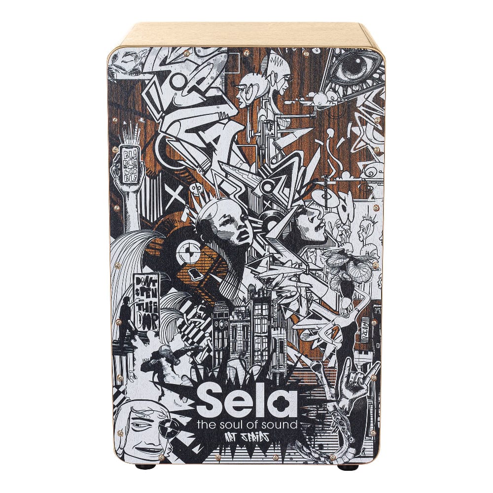 sela cajons sela se 173 art series sketch cajon