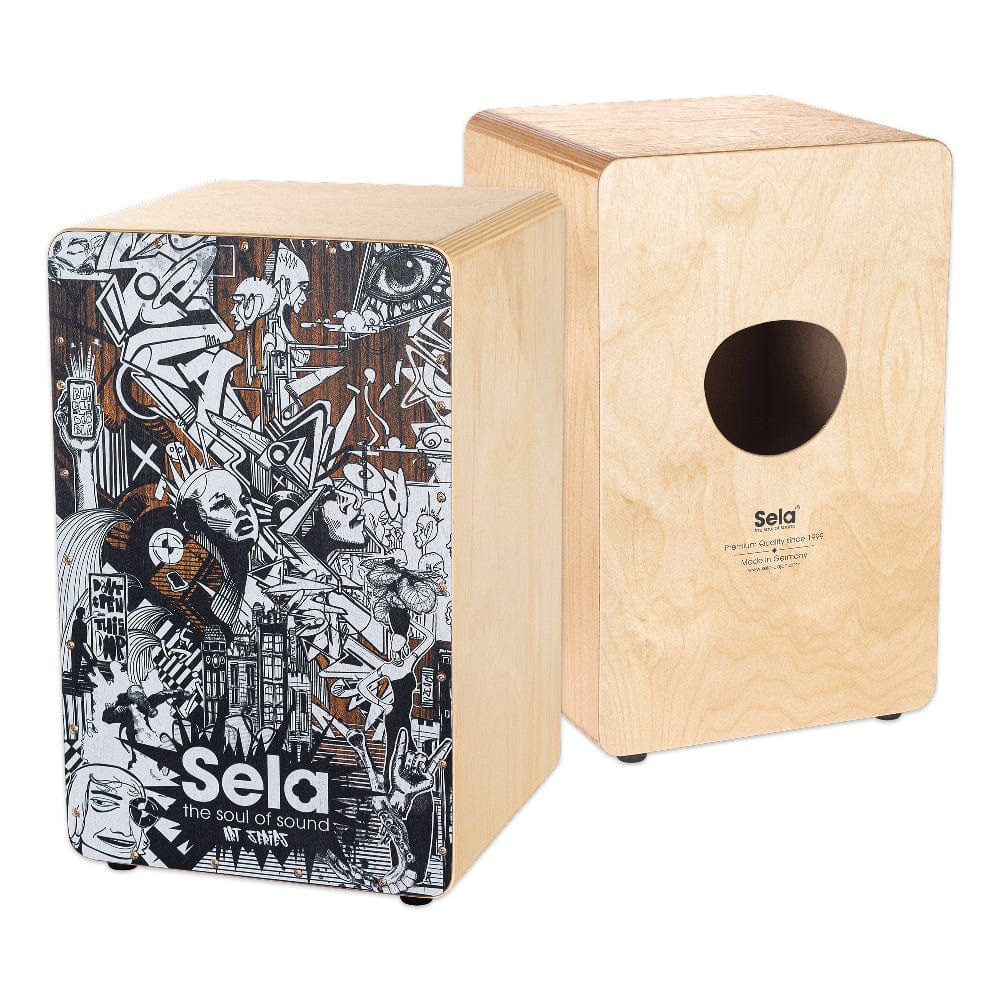 sela cajons sela se 173 art series sketch cajon