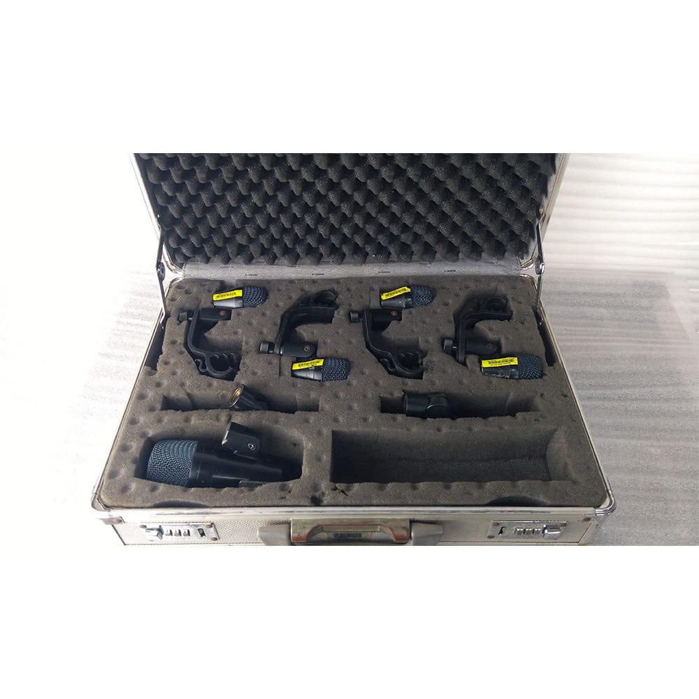 sennheiser dynamic microphones sennheiser e 900 series drum kit microphone set - open box b stock