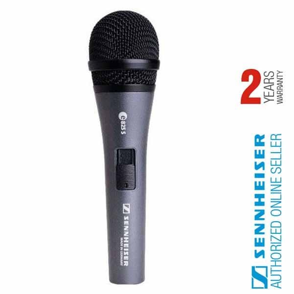 sennheiser dynamic microphones sennheiser e825s cardioid handheld dynamic vocal microphone w/ switch
