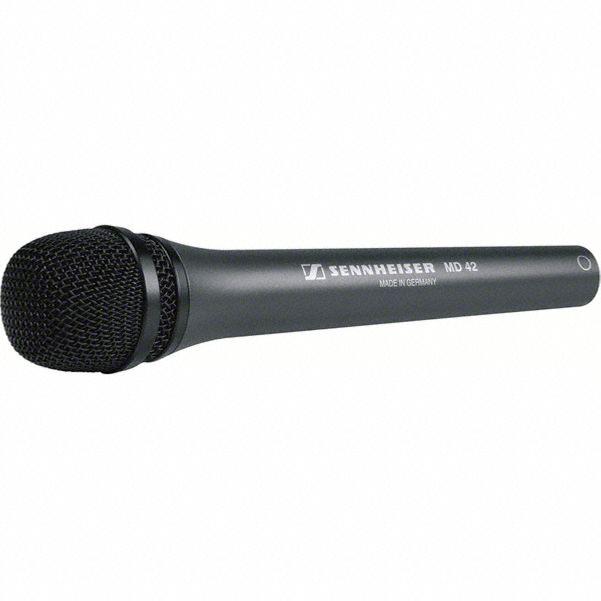 sennheiser dynamic microphones sennheiser md42 handheld omnidirectional dynamic reporter microphone