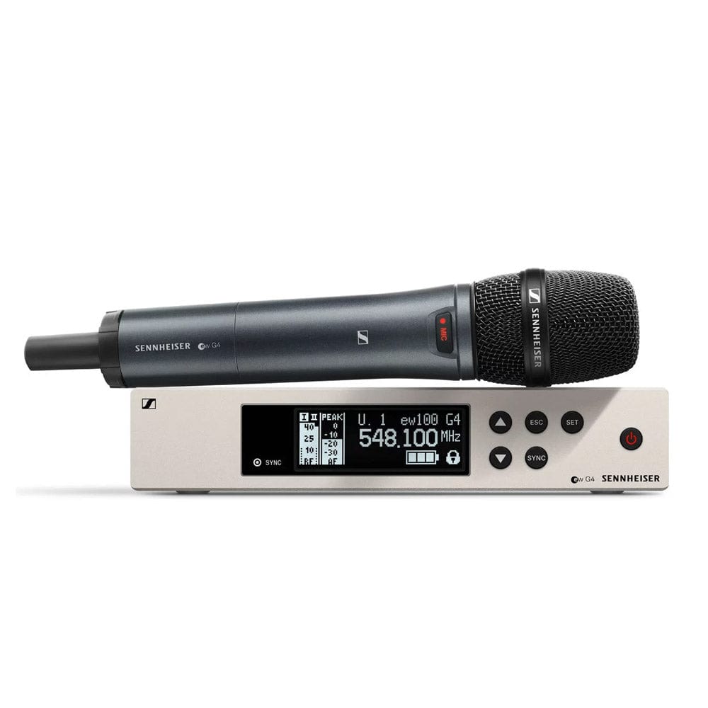 sennheiser wireless systems c-band : - 734-776 mhz sennheiser ew 100 g4-835-s all in one wireless microphone system #frequency-range_c-band-:---734-776-mhz
