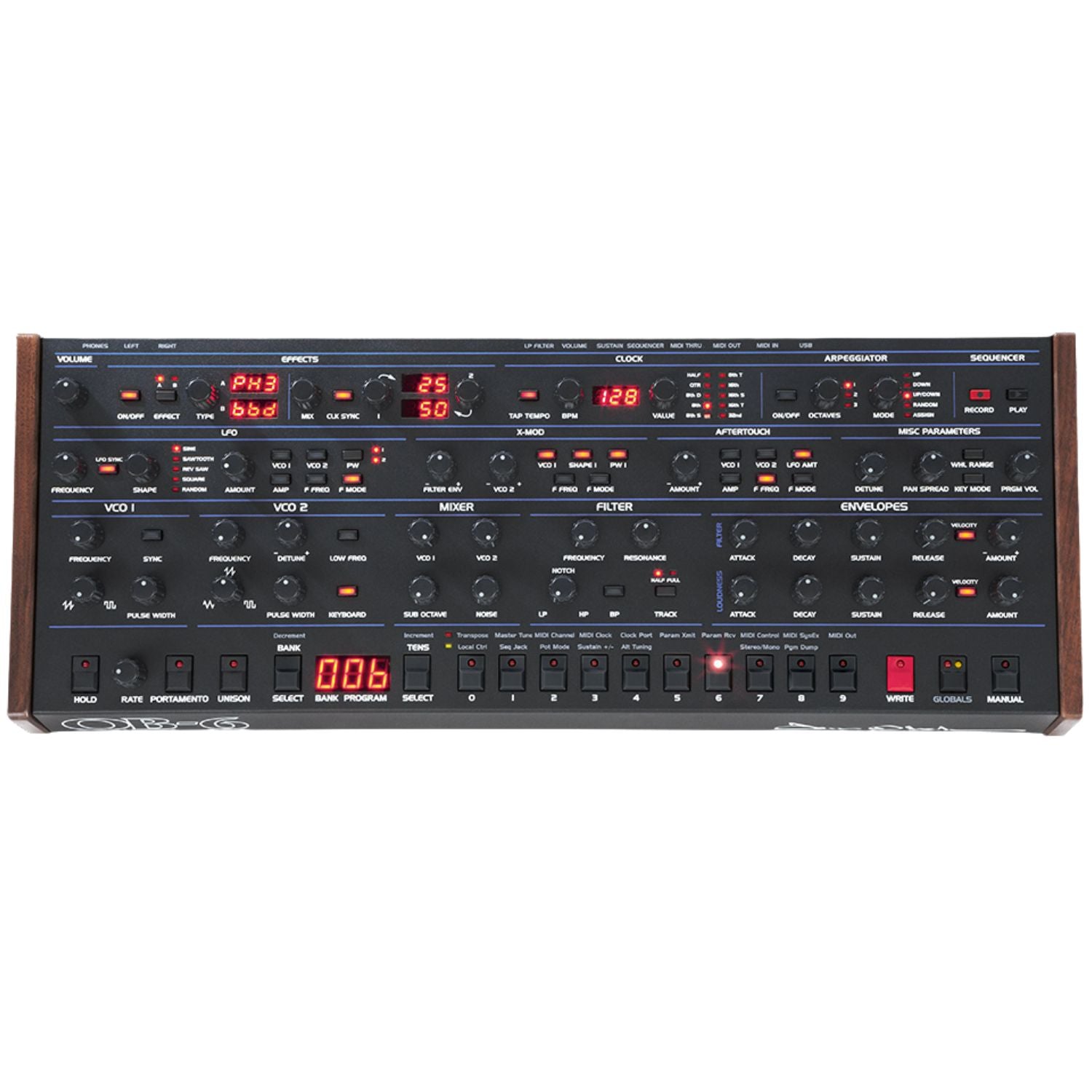 Sequential Synthesizers Sequential OB-6 6-Voice Polyphonic Analog Synthesizer Module