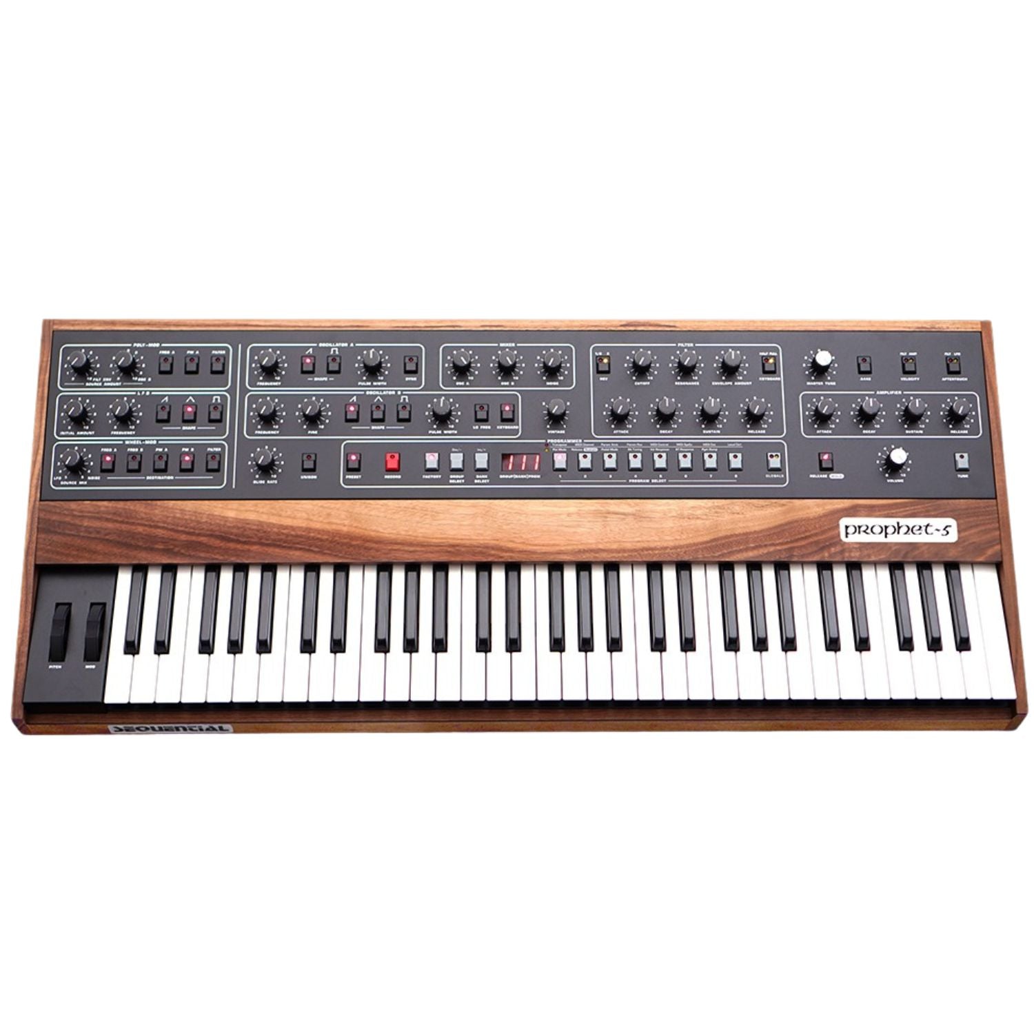 Sequential Synthesizers Sequential Prophet 5 Keyboard 5 Voice Analogue Polyphonic Synthesiser