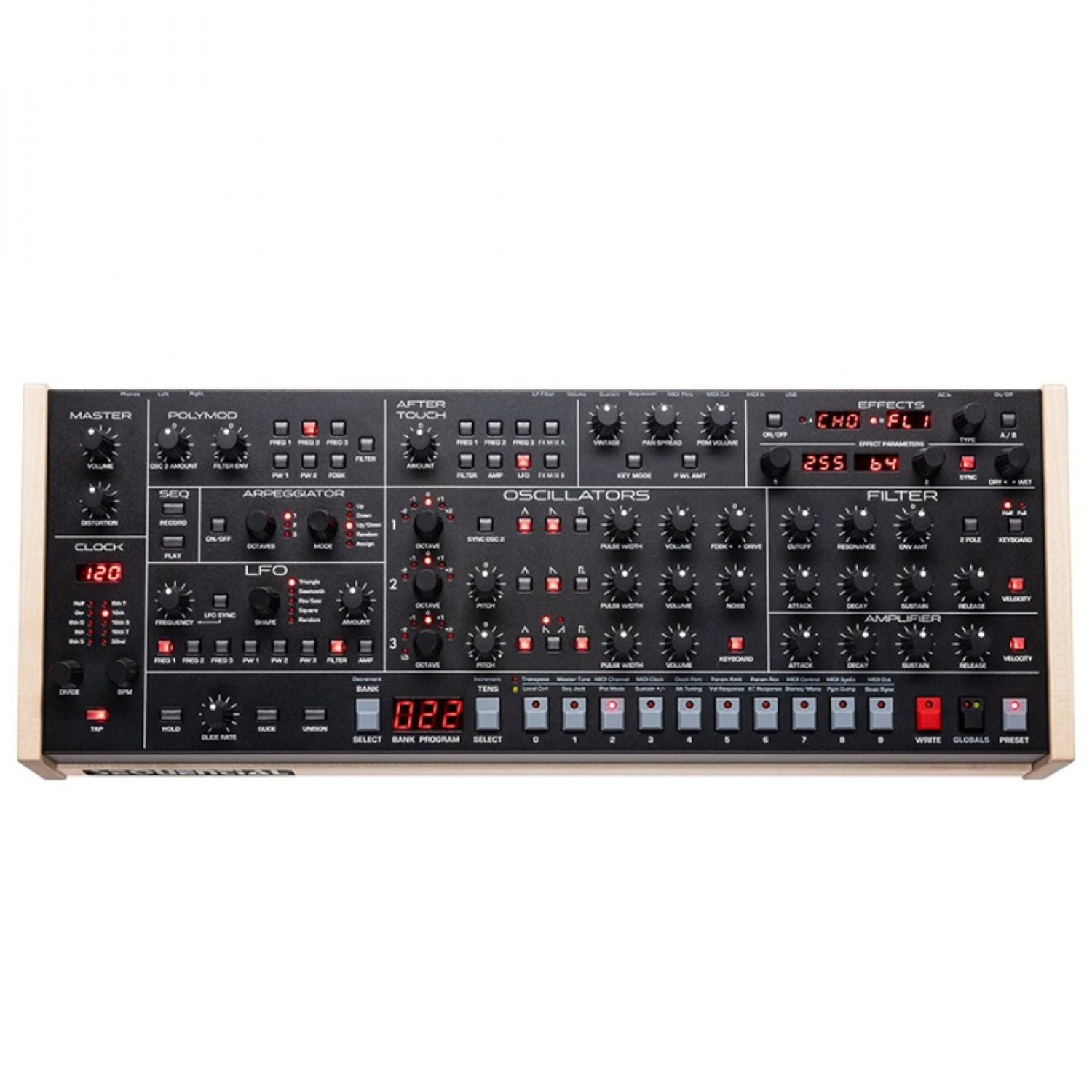 Sequential Synthesizers Sequential Trigon 6 Desktop 5-Voice Poly Synthesizer Module