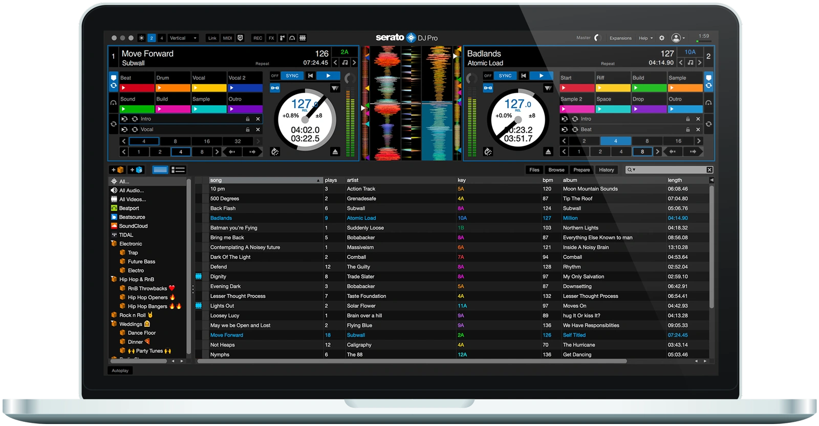 SERATO DJ Software Serato DJ Pro Professional DJ Software