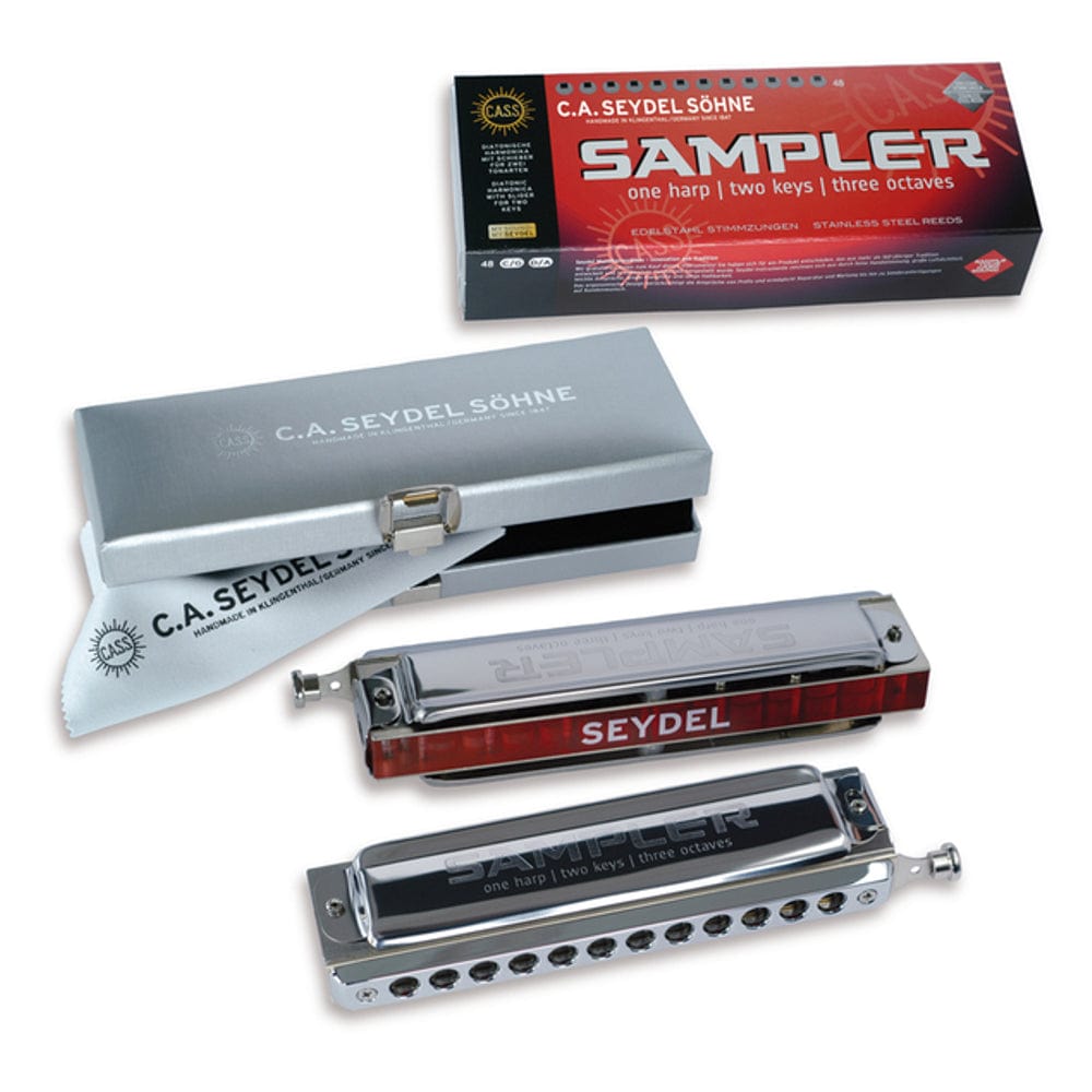 seydel harmonicas c/g seydel 24480 sampler tremolo harmonica