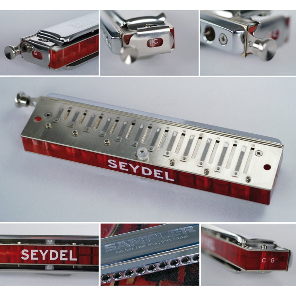 seydel harmonicas c/g seydel 24480 sampler tremolo harmonica