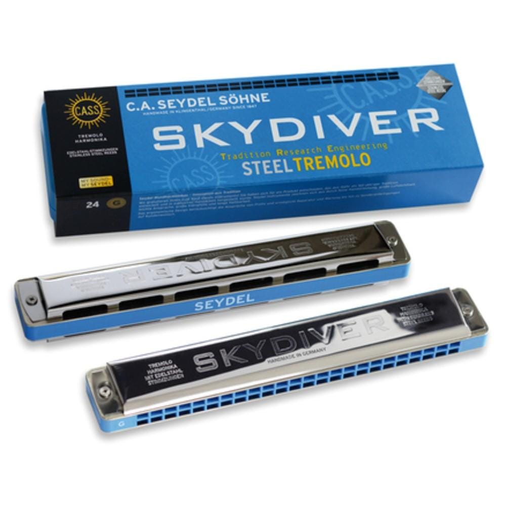 seydel harmonicas c seydel skydiver steel tremolo harmonica