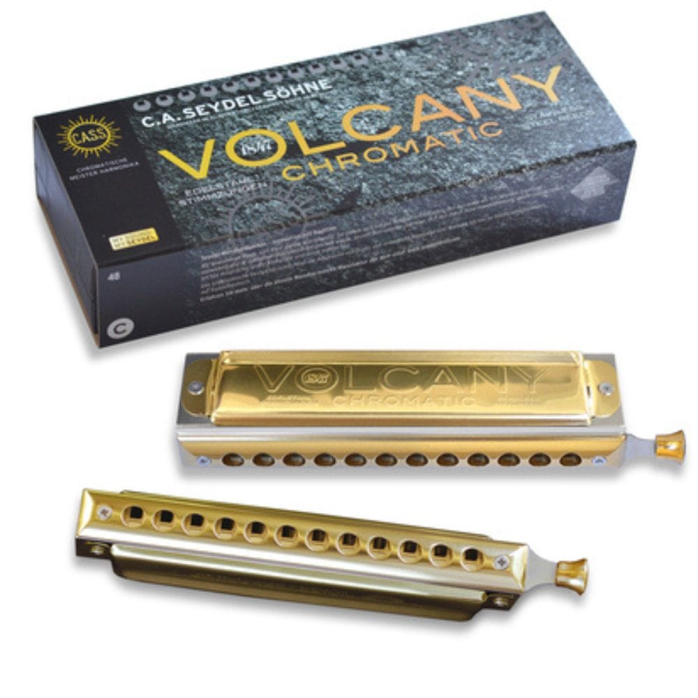 seydel harmonicas chromatic seydel 56480c solo chromatic volcany harmonica - key c