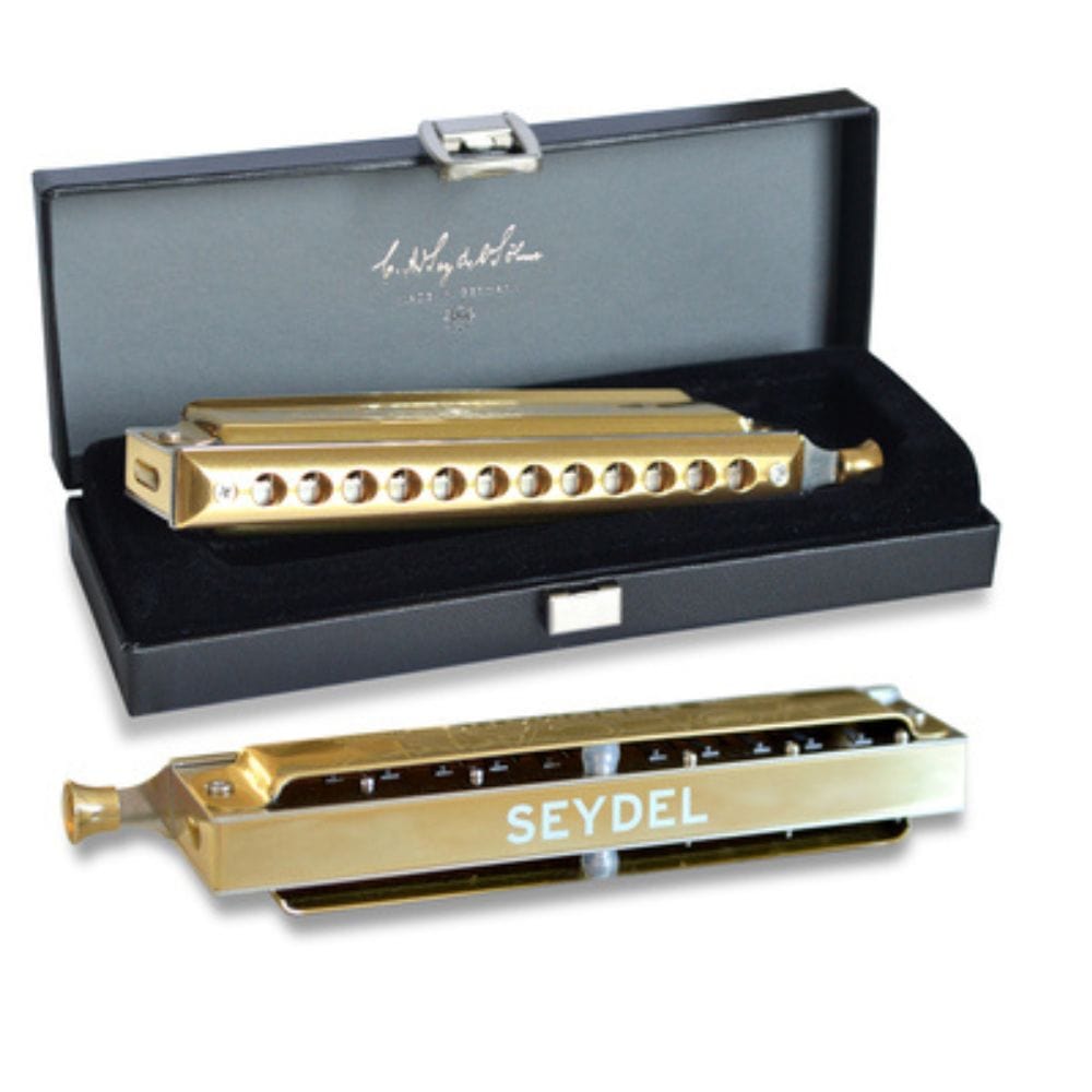 seydel harmonicas chromatic seydel 56480c solo chromatic volcany harmonica - key c
