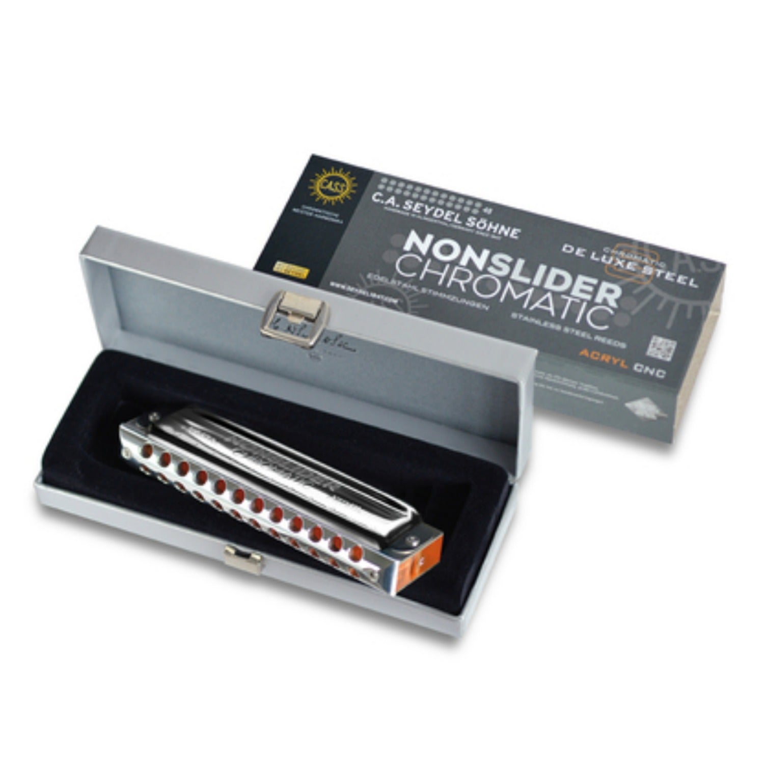 Seydel Harmonicas Seydel 54481G Non Slider Chromatic G Harmonica