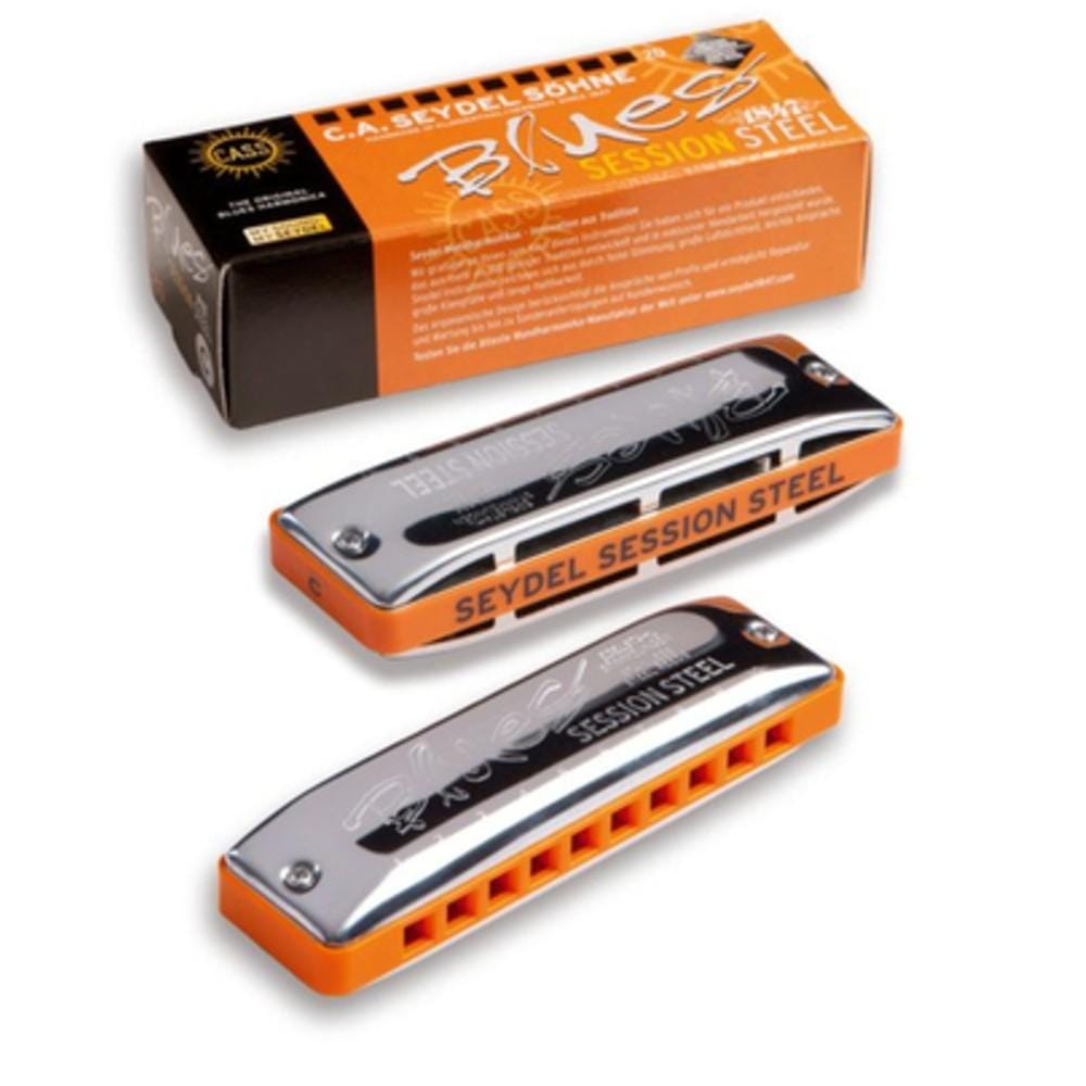 seydel harmonicas seydel session steel standard richter blues harmonica #key_d