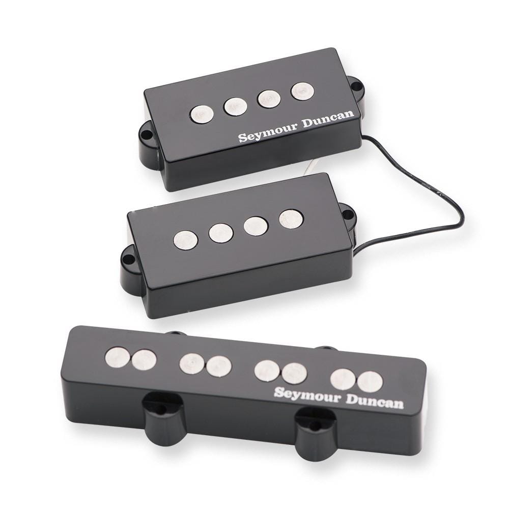 seymour duncan pickups seymour duncan 11402-57 quarter pound pj high output precision jazz bass pickup set