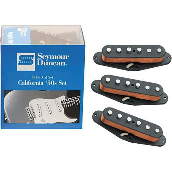 seymour duncan pickups seymour duncan california 50's single coil set ssl-1 black