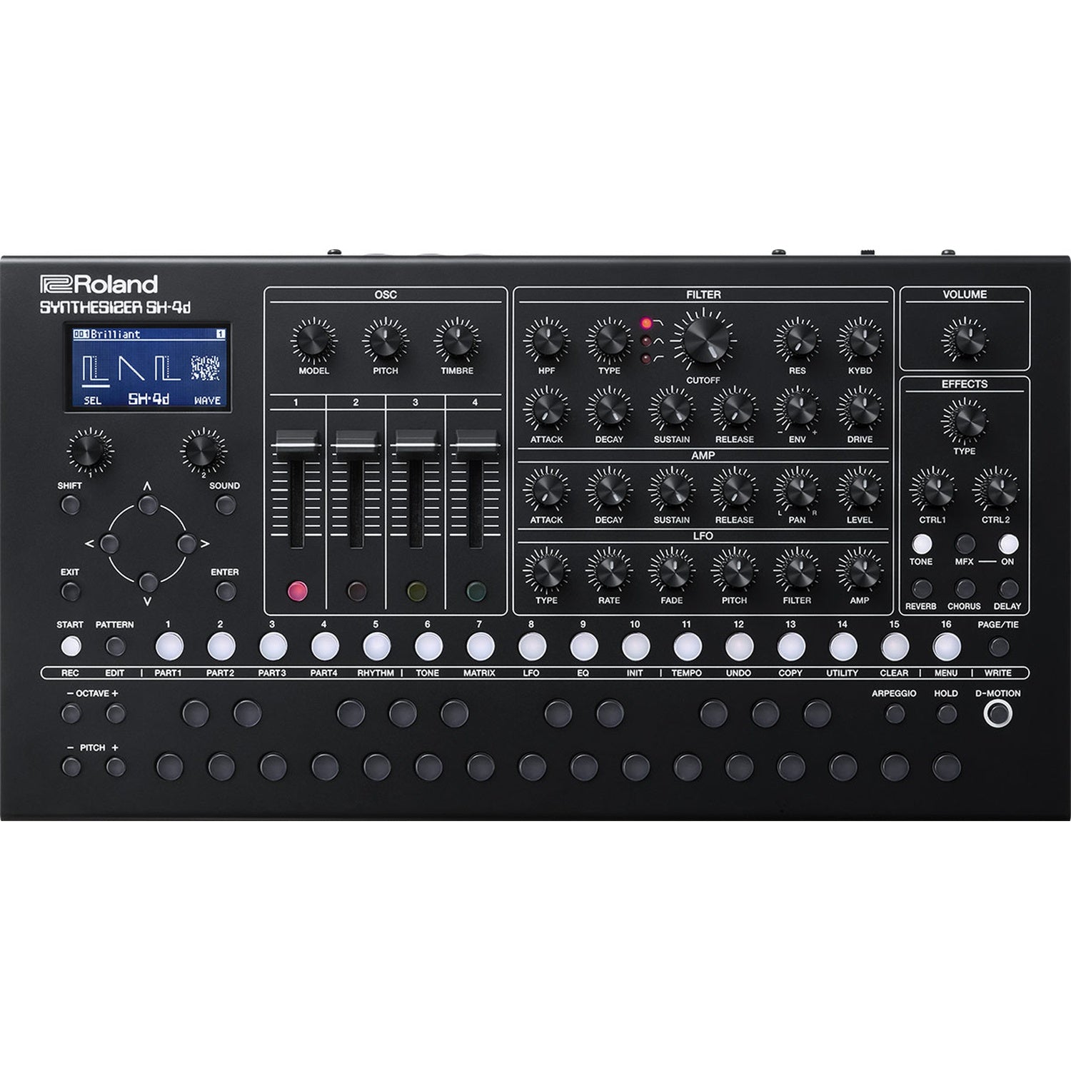 Roland SH-4D Desktop Synthesizer Module