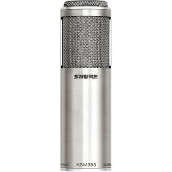 shure condenser microphones shure ksm353/ed ribbon microphone
