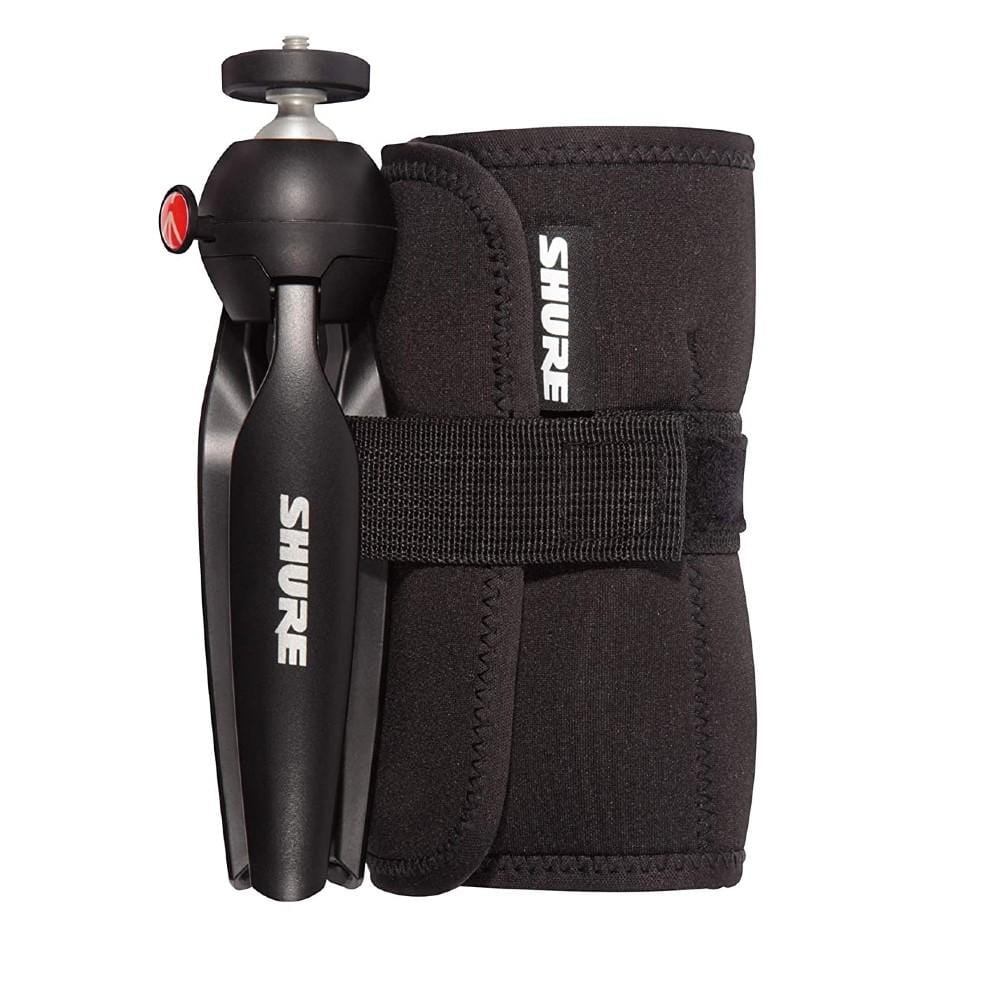 shure condenser microphones shure mv88 plus video kit with digital stereo condenser microphone- black