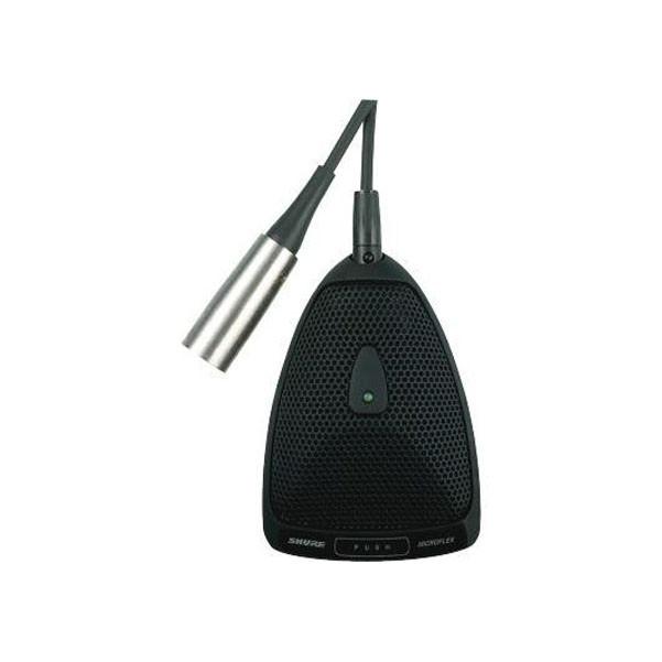 shure condenser microphones shure mx393/s - super-cardioid boundary condenser microphone