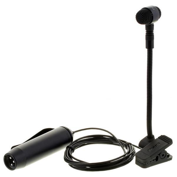 shure condenser microphones shure pga98h-xlr cardioid condenser instrument microphone