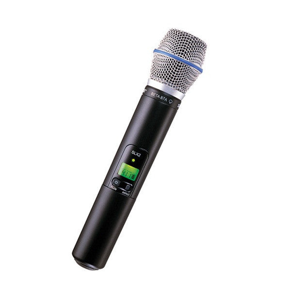 shure condenser microphones shure slx2/beta87a wireless hh transmitter