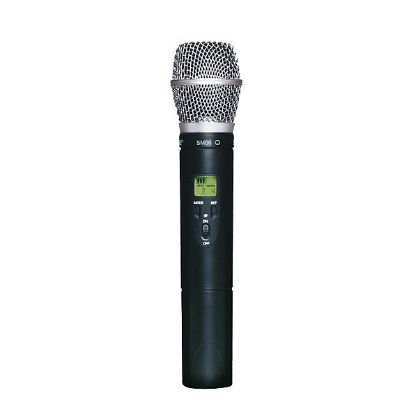 shure condenser microphones shure ulx2/sm86 wireless handheld transmitter microphone