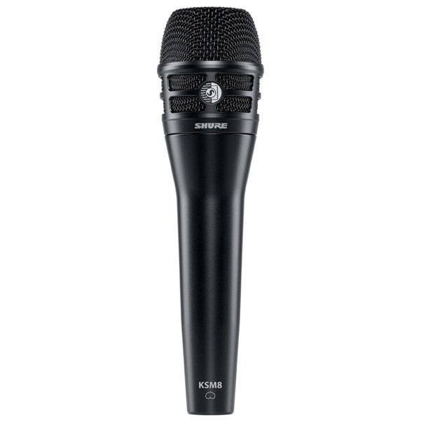 shure dynamic microphones black shure ksm8 dualdyne vocal microphone
