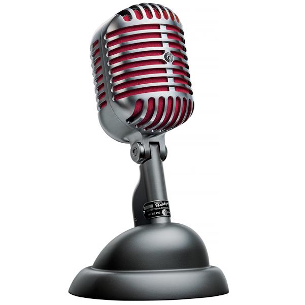 shure dynamic microphones shure 5575le unidyne limited edition 75th anniversary vocal microphone