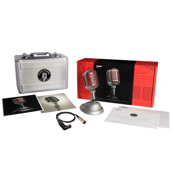 shure dynamic microphones shure 5575le unidyne limited edition 75th anniversary vocal microphone