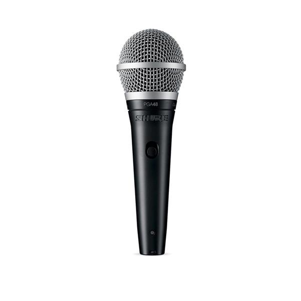 shure dynamic microphones shure pga48-qtr cardioid dynamic vocal microphone