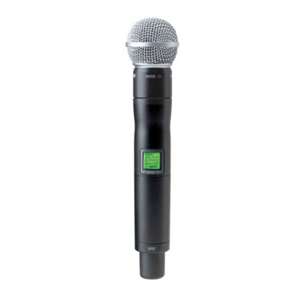 shure dynamic microphones shure sm58 microphone w/ ur2 handheld transmitter