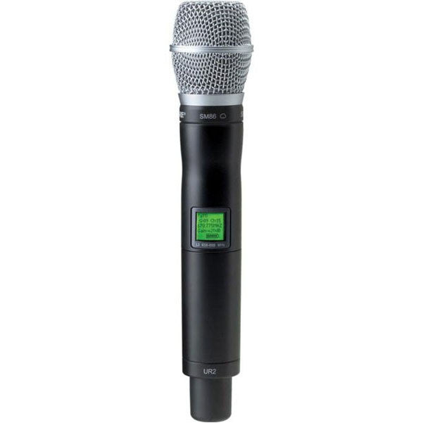 shure dynamic microphones shure sm86 microphone w/ ur2 handheld transmitter