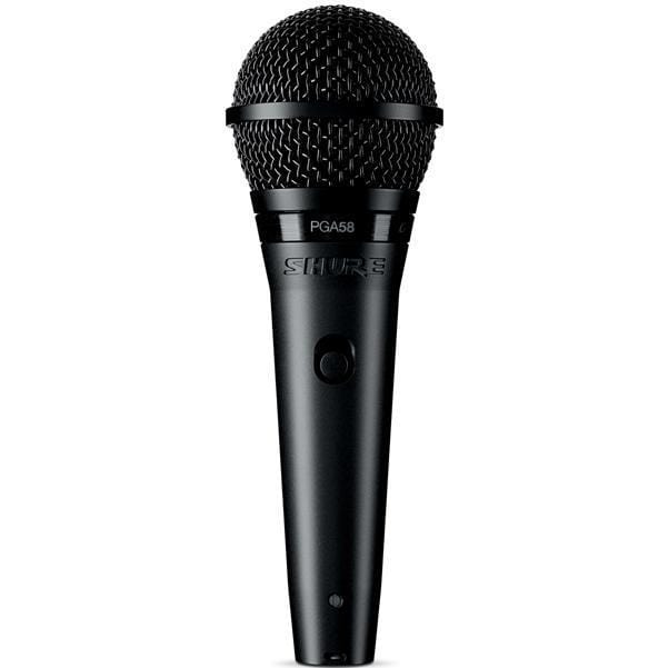 shure dynamic microphones without cable shure pga58-xlr cardioid dynamic vocal microphone #style_without-cable