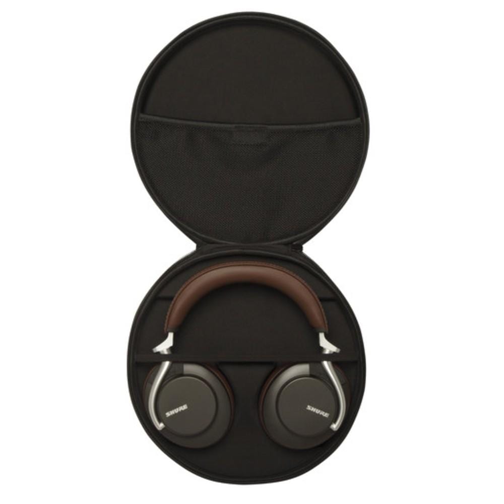 shure headphones shure aonic 50 sbh2350 wireless noise-canceling headphones #color_dark-brown