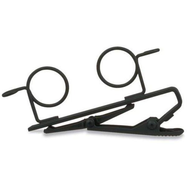 shure microphone clips and adapters shure rk183t2 dual microphone tie clip