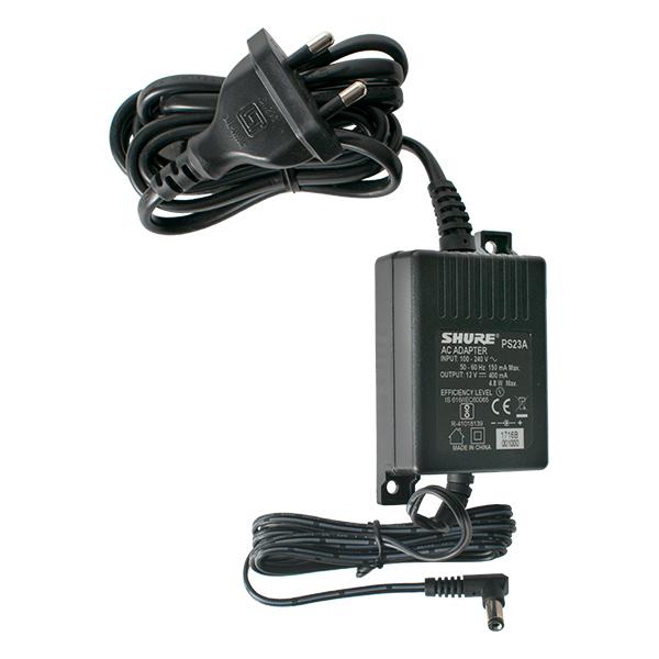 shure power supplies shure ps23a 12v power supply